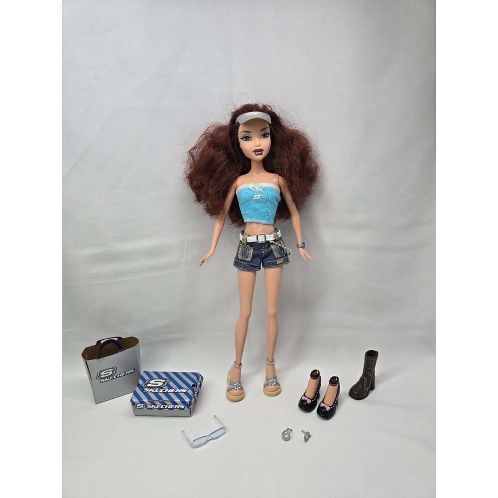 Barbie My Scene Mall Maniacs Skechers Chelsea Doll Used 2005 Mattel- READ INFO